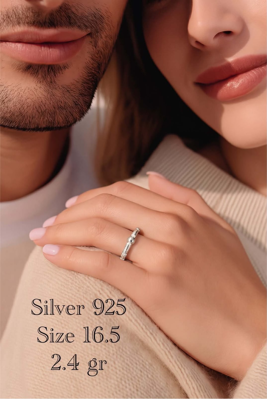 Bague Halo Minimal