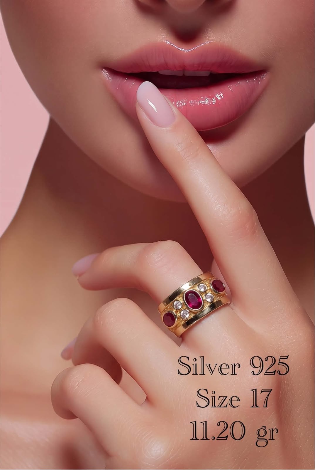 Bague Éclat Rosé