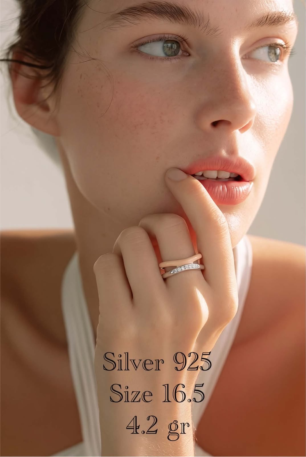 Bague Pierre Bleue Fine