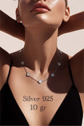 Collier Pierre Bleue