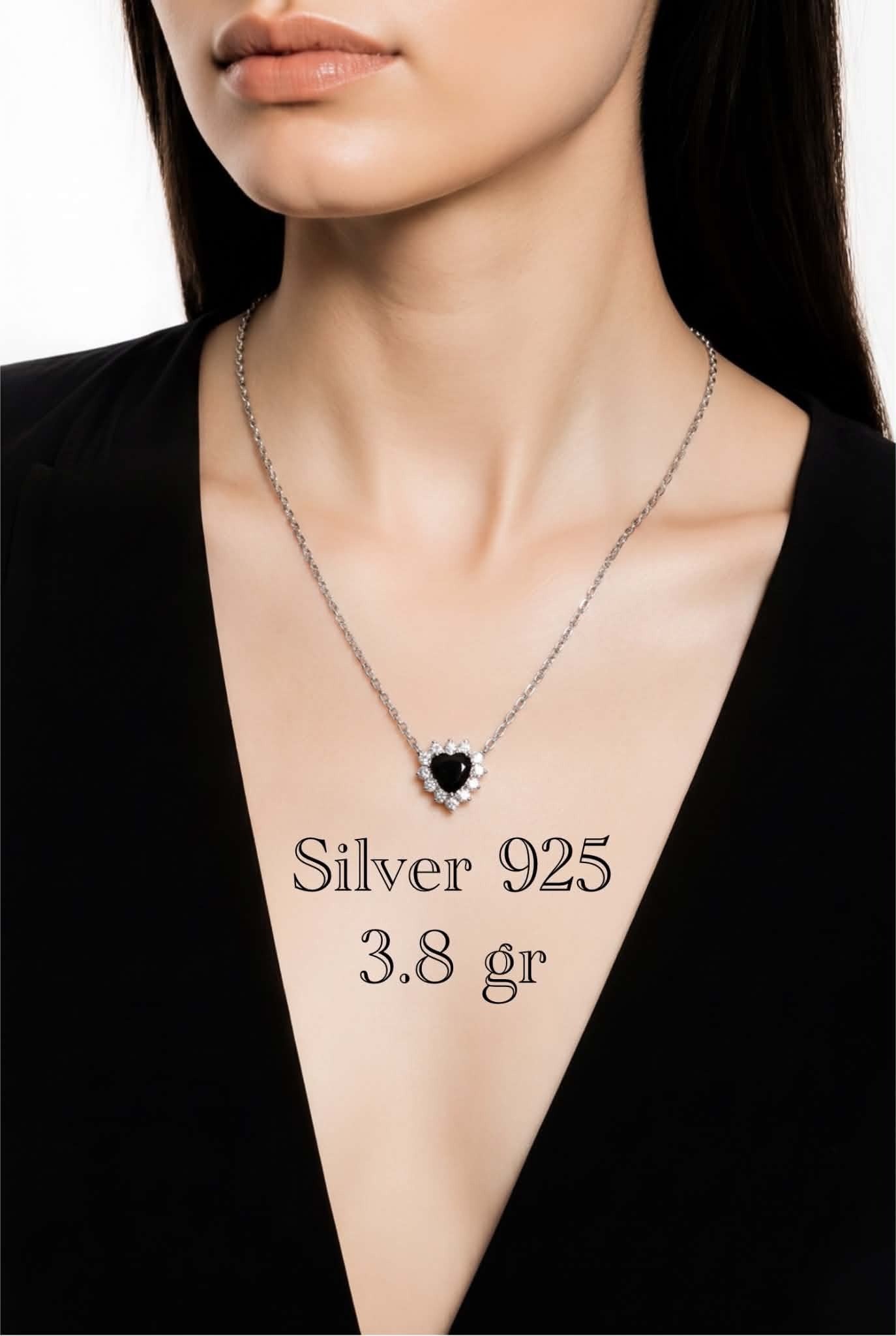 Collier Goutte Sombre